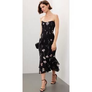Katie May Nami Strapless Gown M